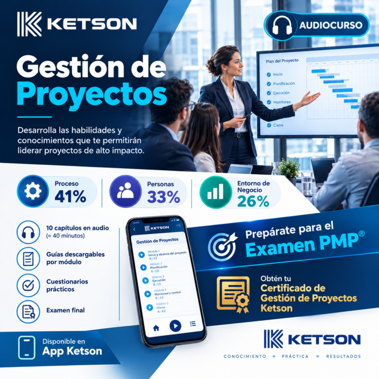 Audiocurso Gestión de Proyectos PMP